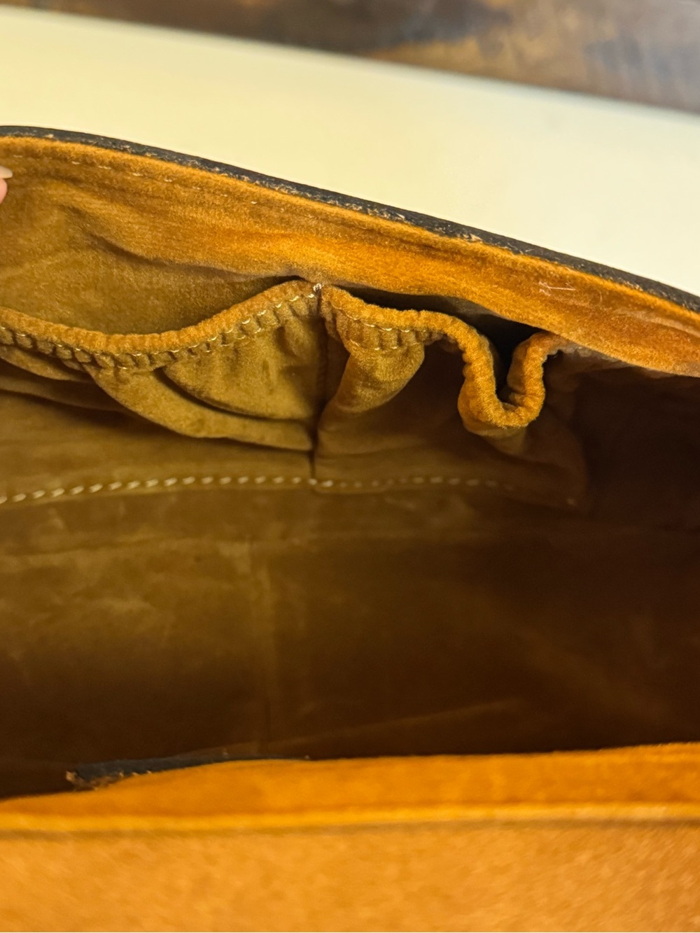 🤎 NWT PATRICA NASH LUCIA TAN ROSE TOOLED MICAELA BAG! 🤎🤎 - Picture 10 of 12
